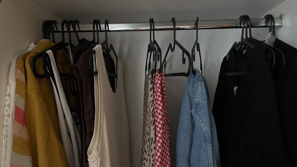 owning less clothes