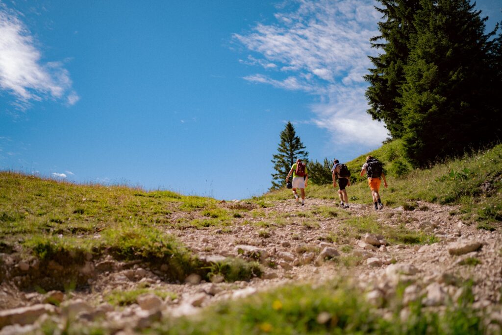 first hiking trail