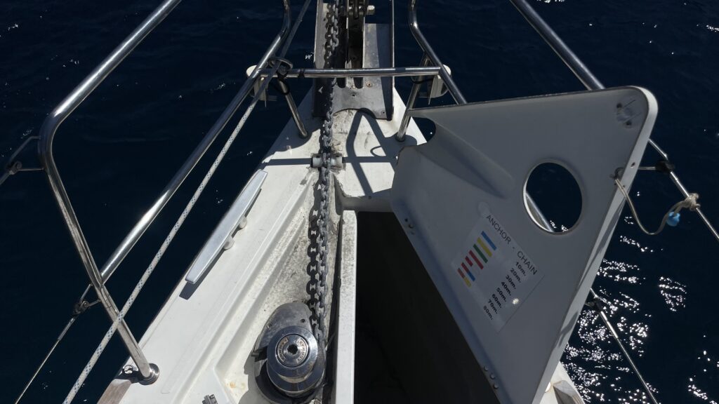 sailing boat anchor